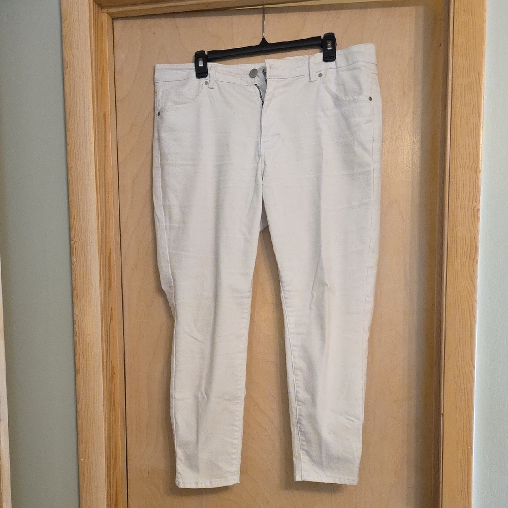 d. jeans Women's Light Cream Skinny Jeans